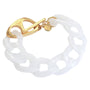 Bracelet chain matte gold