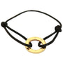 Bracelet circle love olive