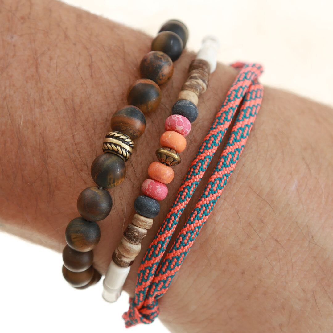 Bracelet ahau bronze for men