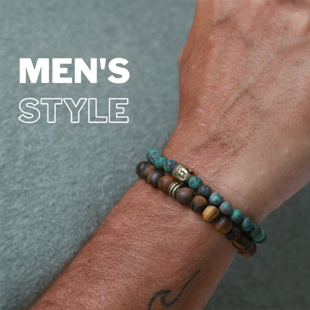 Bracelet ahau bronze for men