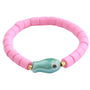 Bracelet colorful fish light pink